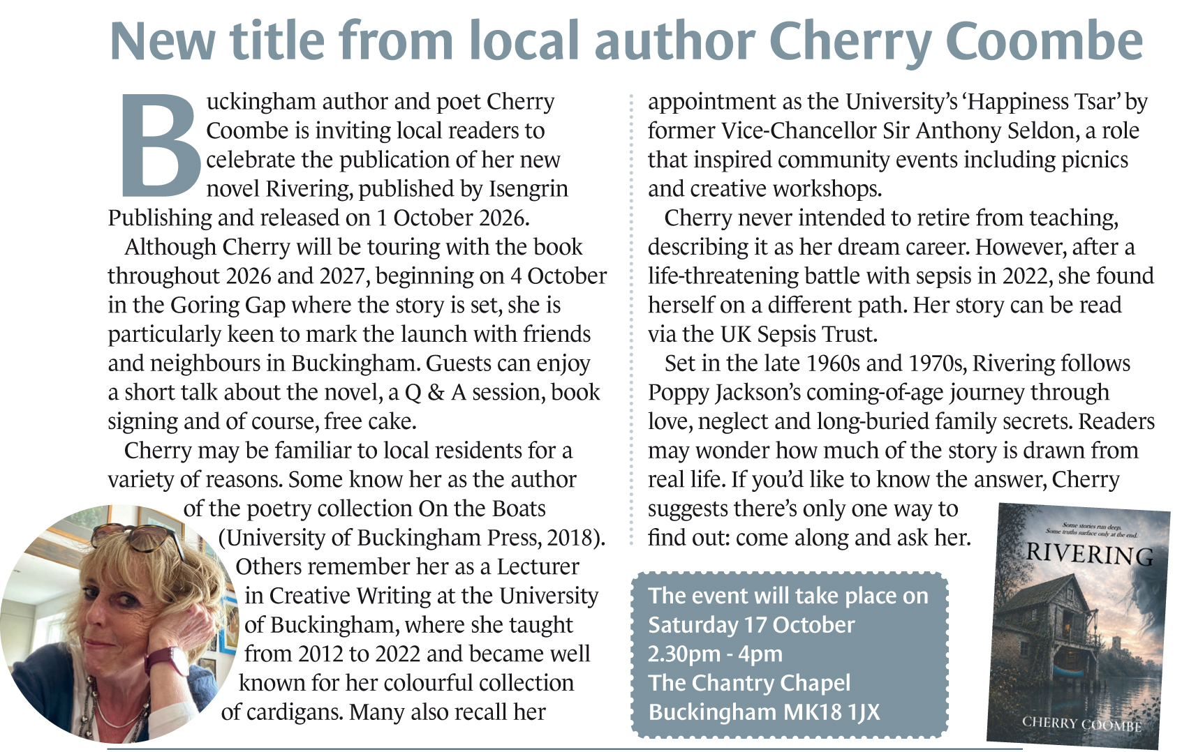 Local author OctNov26